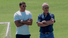 Fassi -presidente de Talleres- junto a su hijo