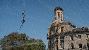 Dron Ruso en Ucrania
