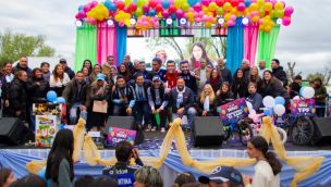 Festejo por el día de las infancias