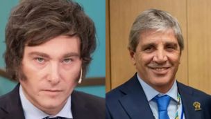 Milei y Caputo