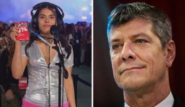Mario Pergolini y su hija menor, Valentina