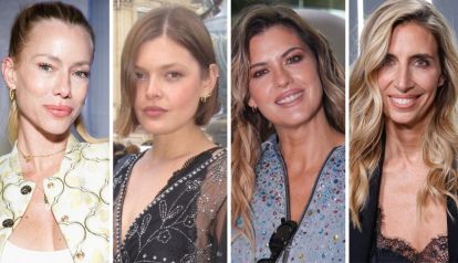 Nicole Neumann, Zuzu Codeau, Mery del Cerro y Luciana Geuna en el primer día de la BAF Week