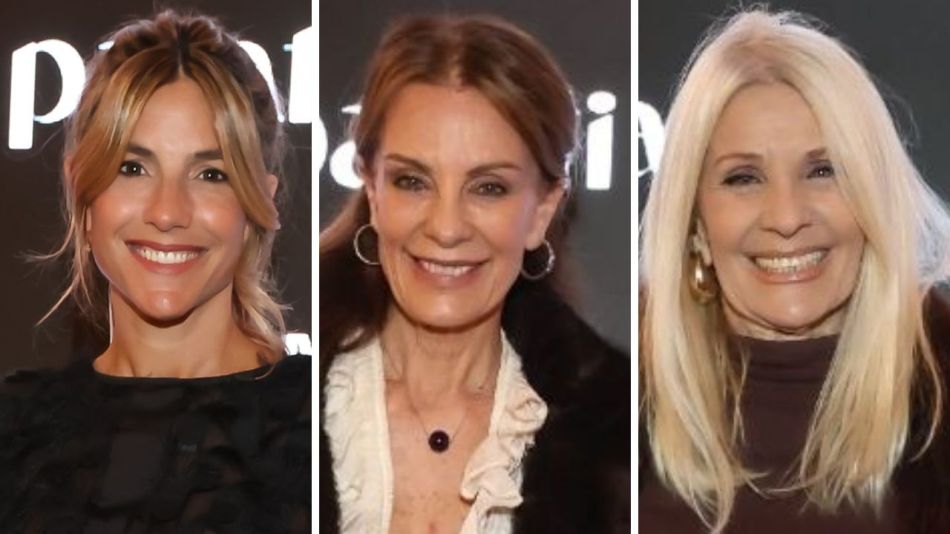 María Belén Ludueña, Nequi Galotti y Evelyn Schield 