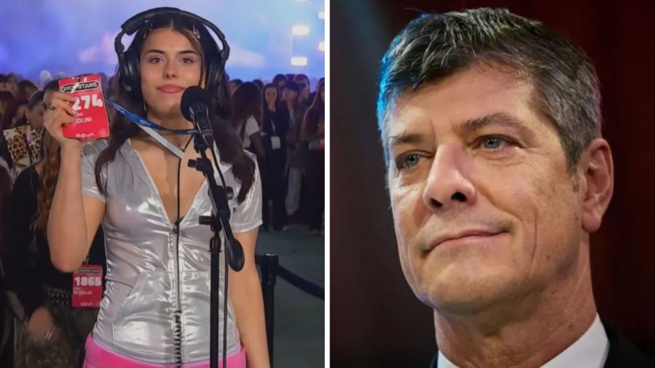 Mario Pergolini y su hija menor, Valentina