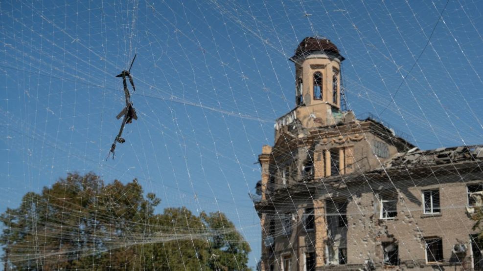 Dron Ruso en Ucrania