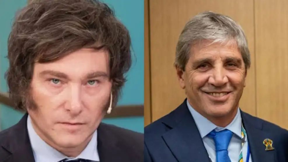 Milei y Caputo