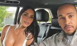 Las románticas vacaciones de Kim Kardashian y Lewis Hamilton en Hawai