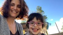 Julieta Díaz y su hija, Elena
