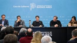 Axel Kicillof presentó el plan bonaerense por el Súper Niño