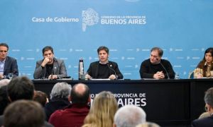 Axel Kicillof presentó el plan bonaerense por el Súper Niño