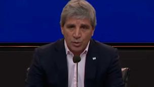 Conferencia de Prensa de Luis Caputo