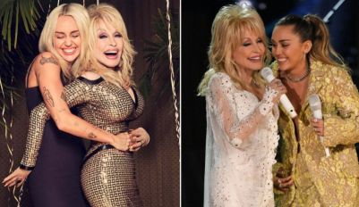 Miley Cyrus y Dolly Parton