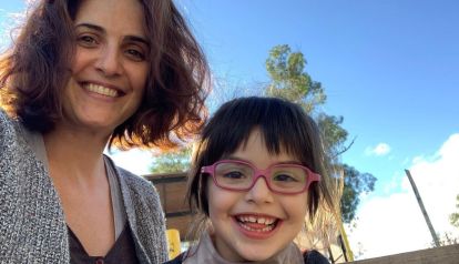 Julieta Díaz y su hija, Elena