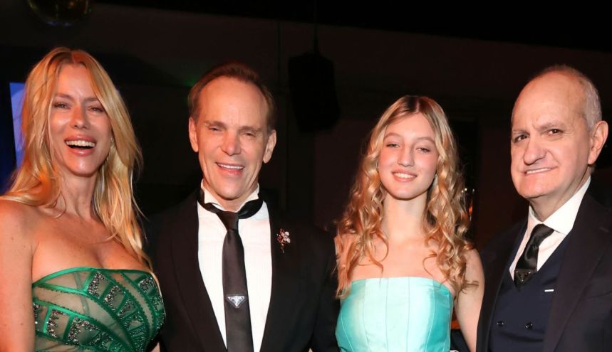 Nicole Neumann, Thiago Pinheir, Allegra Cubero Laurencio Adot