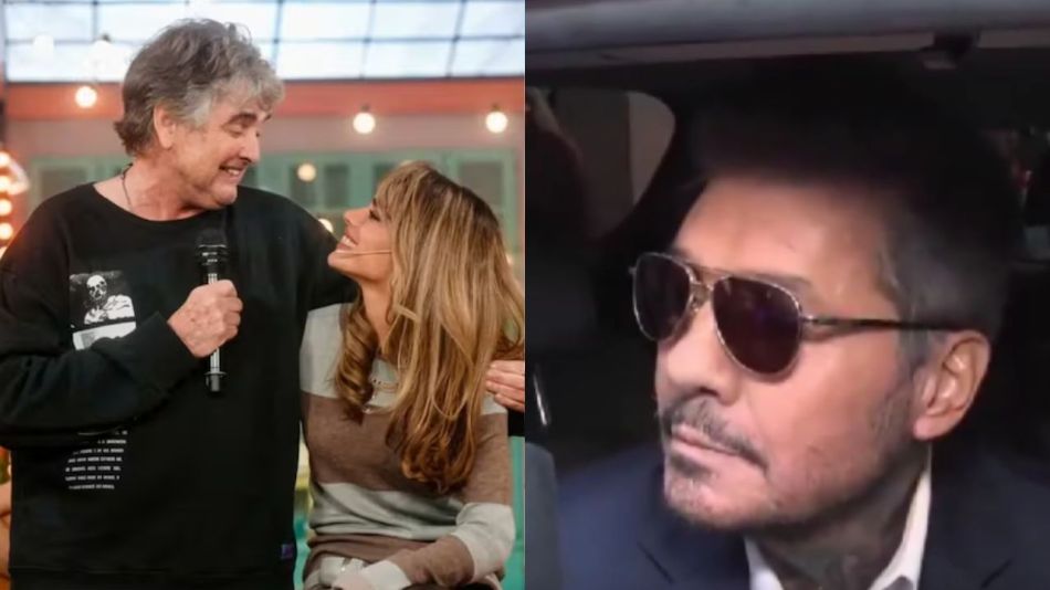 Alejandro Stoessel, Tini Stoessel y Marcelo Tinelli