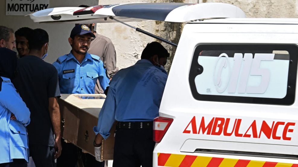 Incendio en una maternidad en Pakistán