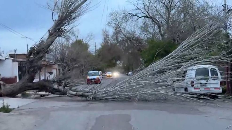 Viento Zonda en Mendoza