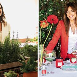 Juliana Awada y Andrea Frigerio. | Foto:Awada Market y Roses are Roses