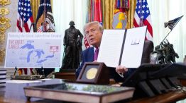 TRUMP, FIRMA UNA ORDEN EJECUTIVA PARA CAMBIAR EL NOMBRE DEL LAGO ONTARIO 27082026