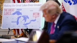 TRUMP, FIRMA UNA ORDEN EJECUTIVA PARA CAMBIAR EL NOMBRE DEL LAGO ONTARIO 27082026