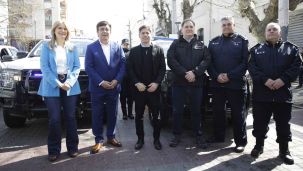 Fernando Espinoza y Axel Kicillof fortalecen la seguridad en La Matanza
