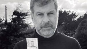 El escritor, periodista y excombatiente de Malvinas, Edgardo Esteban. 