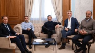 Encuentro entre LLA y PRO en Casa Rosada 27082026
