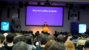 Javier Milei en ORT