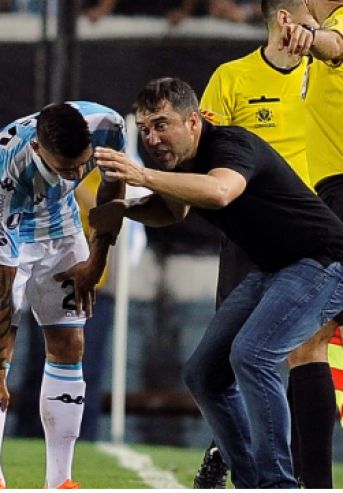 Ricky Centurión y el Chacho Coudet