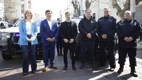 Clave refuerzo en La Matanza: nuevos patrulleros y tecnología