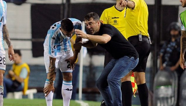 Ricky Centurión y el Chacho Coudet