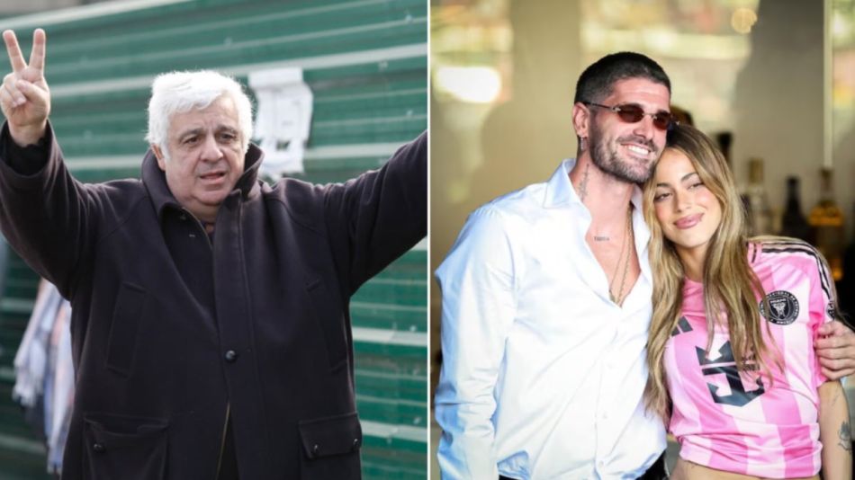Alberto Samid, Tini Stoessel y Rodrigo De Paul