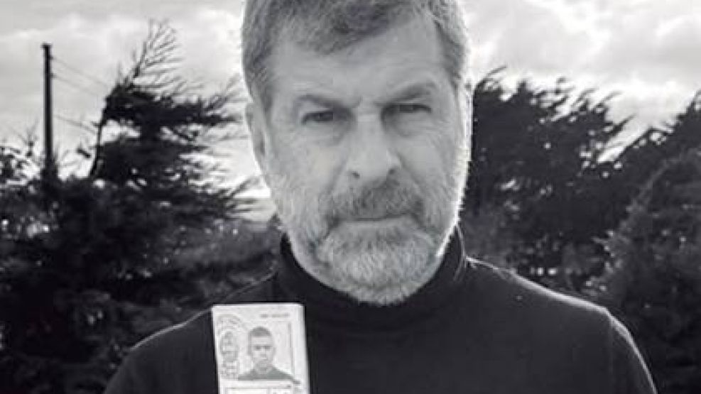 El escritor, periodista y excombatiente de Malvinas, Edgardo Esteban. 