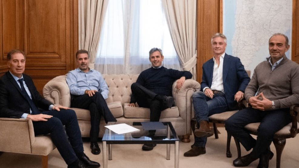 Encuentro entre LLA y PRO en Casa Rosada 27082026