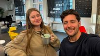 Lucas Tortonese y Michelle Benenzon co-fundadores de Menta