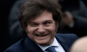 Javier Milei guiña el ojo 28082026