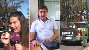 Alejandro Stoessel atacó a piedrazos a la prensa