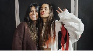 Tini Stoessel y su mamá Mariana Muzlera