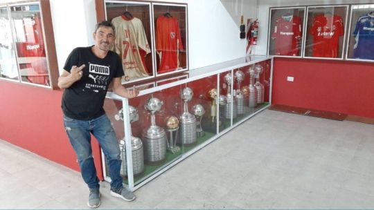 Pablo “Bebote” Álvarez, uno de los nombres más conocidos de la barra brava de Independiente