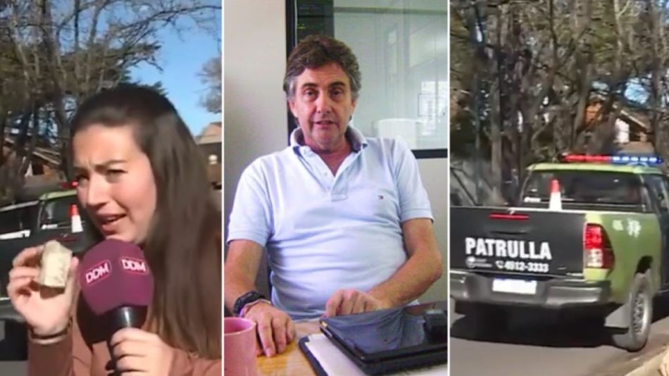 Alejandro Stoessel atacó a piedrazos a la prensa