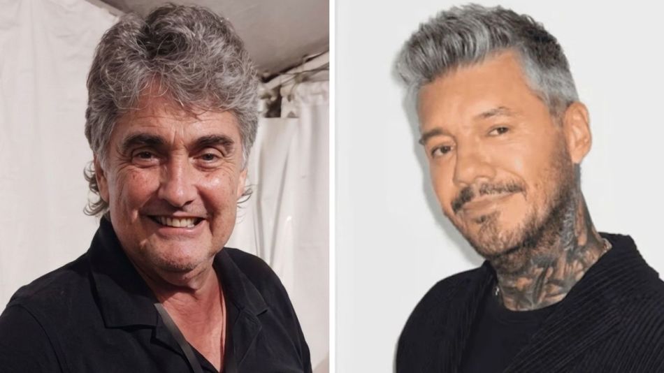Alejandro Stoessel y Marcelo Tinelli