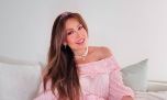 Así fue el cumpleaños 55 de Thalía: torre de regalos, salón decorado con globos y una torta multicolor
