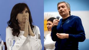 Cristina y Máximo Kirchner