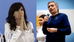 Cristina y Máximo Kirchner