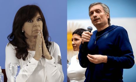 Cristina y Máximo Kirchner