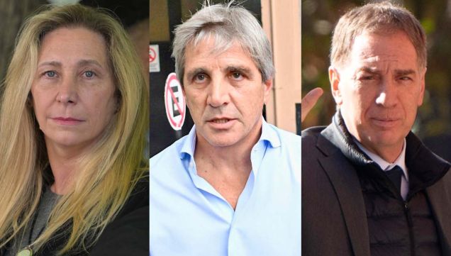 Karina conduce; Toto maneja la caja y Santilli lleva las negociaciones.  