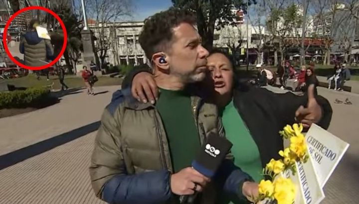 Agredieron y le robaron a Daniel Roggiano, el meteorólogo de Telefe, en pleno vivo: "Ensobrados"