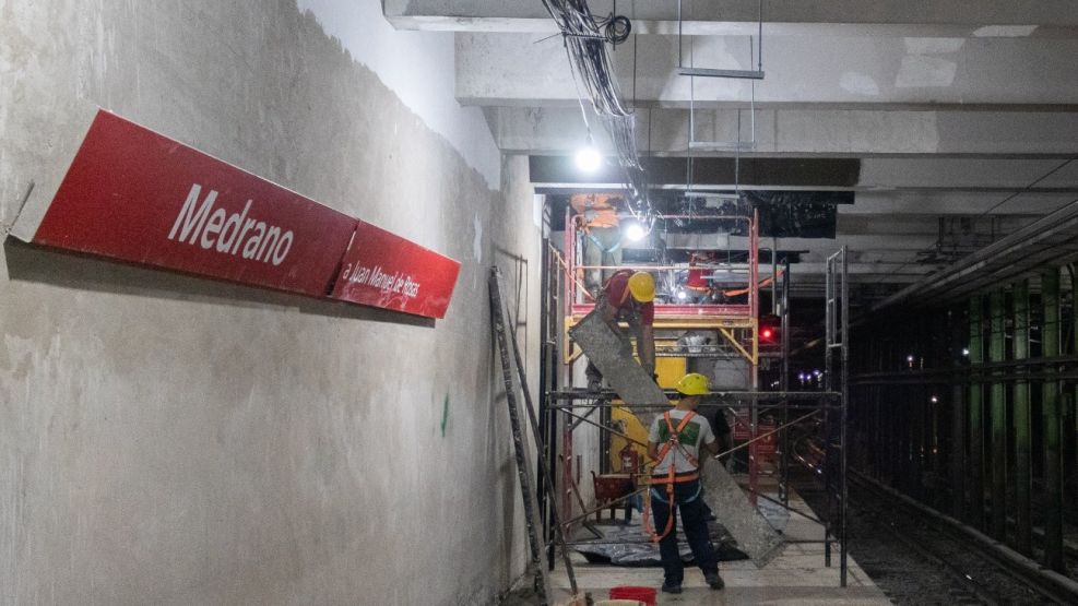 Estación Medrano Subte B 