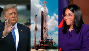 Donald Trump, Petróleo y Delcy Rodríguez  