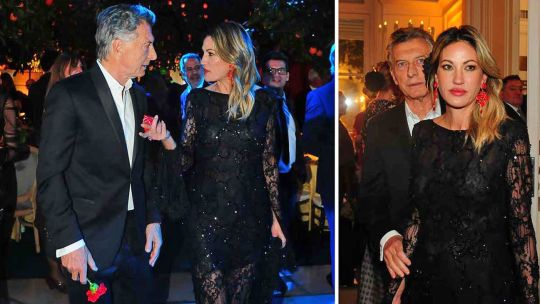 Dolores Teuly tuvo su debut social mediático como novia de Mauricio Macri en la gala del Bellas Artes